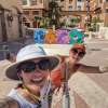 Cece and Nixie happy to be in Cabo